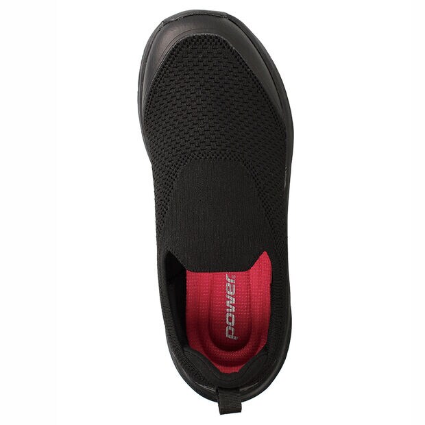 Zapatilla Deportiva Mujer Power Helca Walking , NEGRO