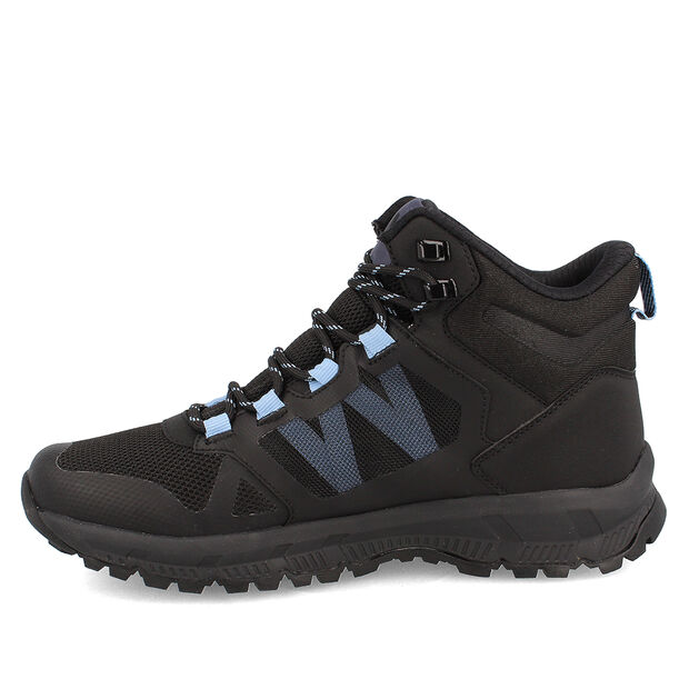 Bot&iacute;n Outdoor Mujer Weinbrenner Estonia Mid  , NEGRO