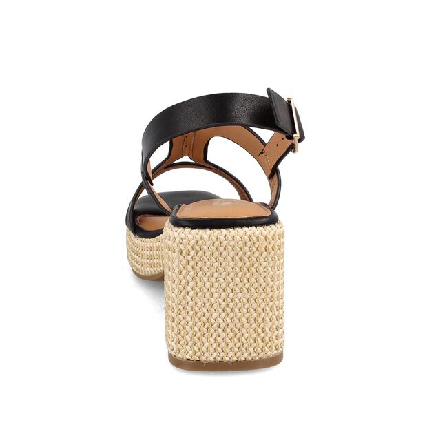 Sandalia Mujer Bata Fonk, NEGRO