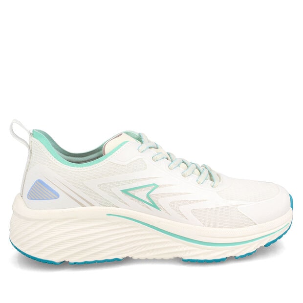 Zapatilla Deportiva Mujer Power Reise Walking , BLANCO