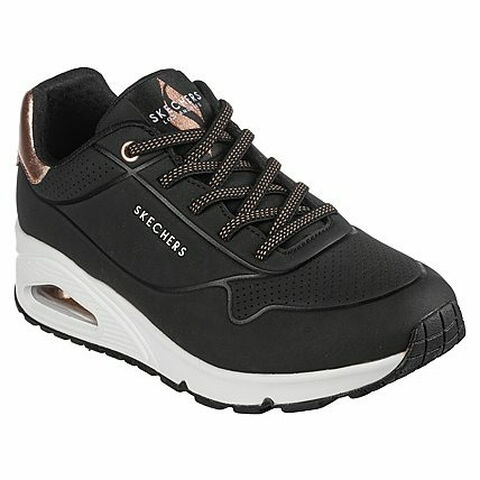 Zapatilla Urbana Skechers Mujer Uno  , NEGRO