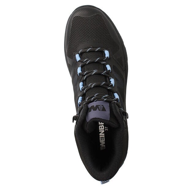 Bot&iacute;n Outdoor Mujer Weinbrenner Estonia Mid  , NEGRO