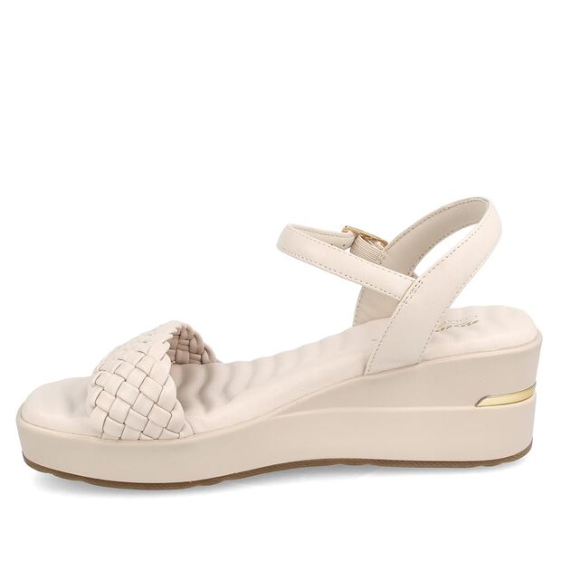 Sandalia Mujer Bata Comfit Mina, BLANCO BRILLANTE