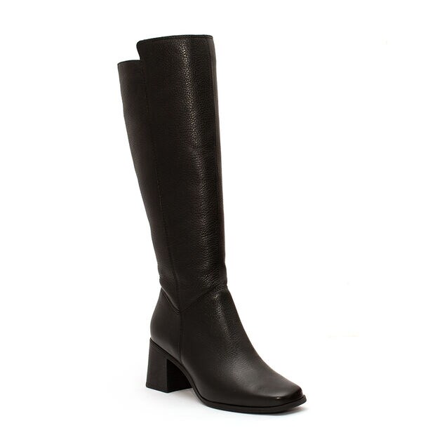 Bota Mujer Bata Violeta , NEGRO