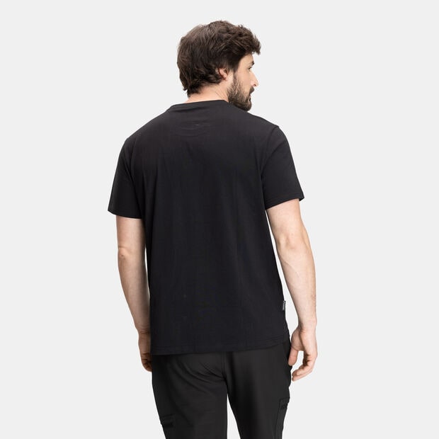 Polera Manga Corta Hombre Weinbrenner Mahe , NEGRO