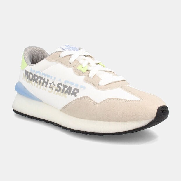 Zapatilla Mujer North Star Retronova, BLANCO