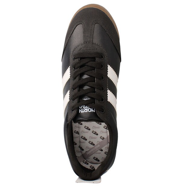 Zapatilla Urbana Ni&ntilde;o North Star Ns Classic, NEGRO