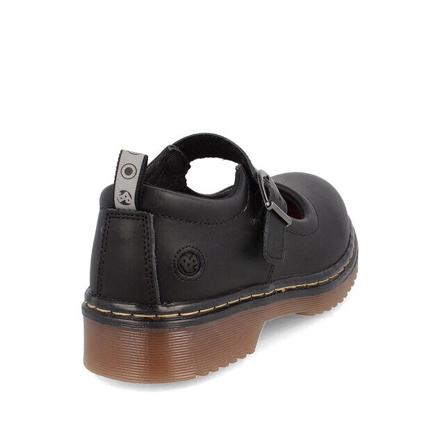 Zapato Escolar Ni&ntilde;a Bubblegummers New Ankara , NEGRO