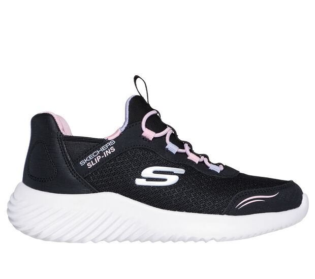 Zapatilla Ni&ntilde;a Skechers Bounder     , NEGRO