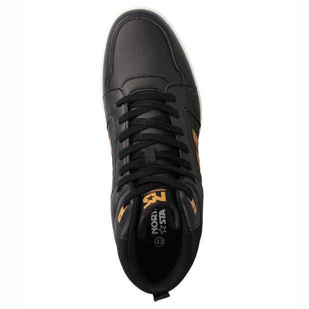 Zapatilla Urbana North Star Hombre Hem, NEGRO