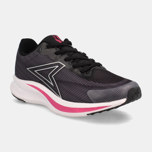 Zapatilla Deportiva Mujer Power Harrow Plus Shift Running, NEGRO