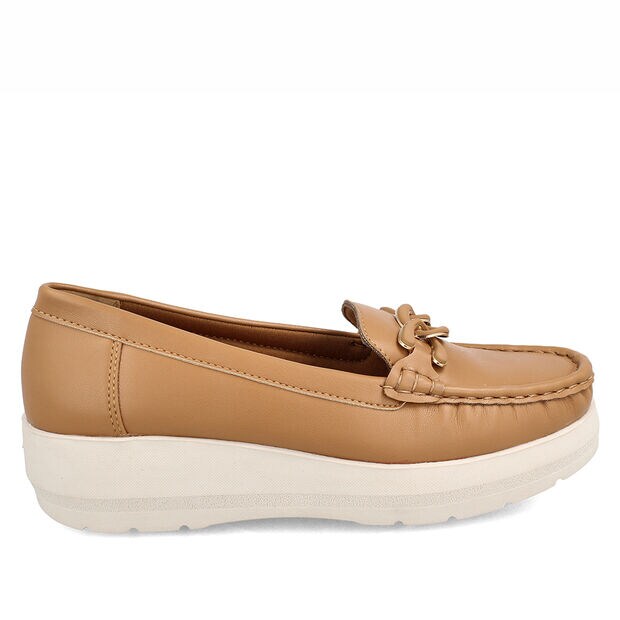 Mocas&iacute;n Mujer Bata Comfit Mara , ARENA CLARA