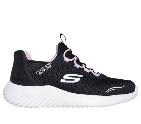 Zapatilla Ni&ntilde;a Skechers Bounder     , NEGRO
