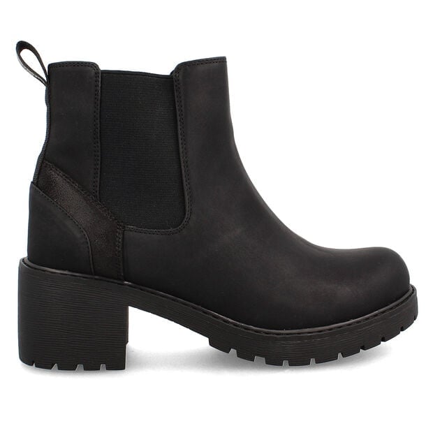 Bot&iacute;n Mujer Bata Trixie, NEGRO
