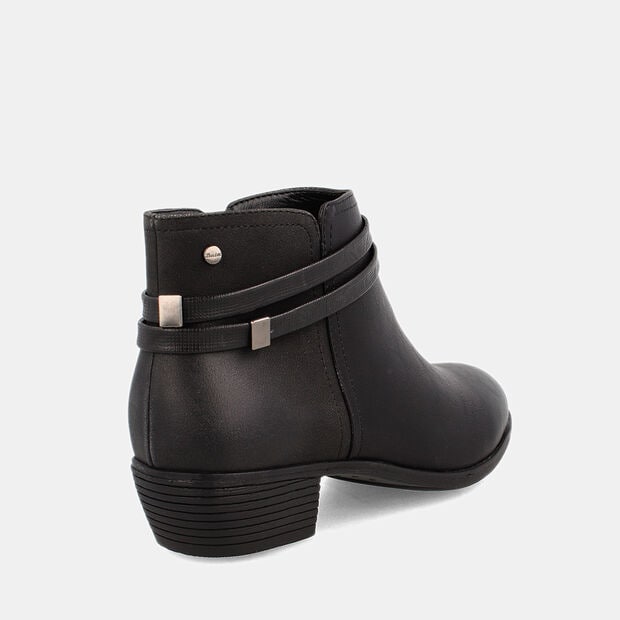Bot&iacute;n Mujer Bata Sarita, NEGRO