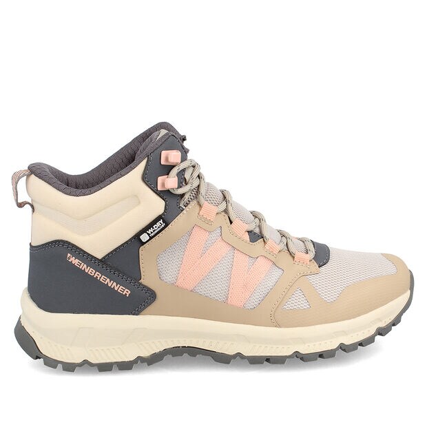 Bot&iacute;n Outdoor Mujer Weinbrenner Estonia Mid  , AMARILLO