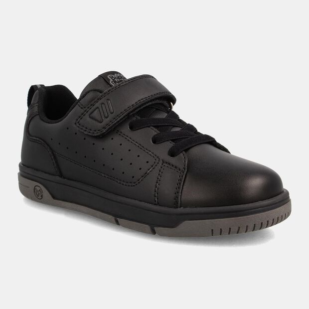 Zapatilla Escolar Ni&ntilde;o Bubblegummers Ballou Junior , NEGRO