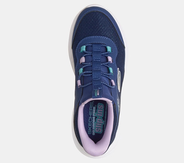 Zapatilla Ni&ntilde;a Skechers Wave 92 , AZUL