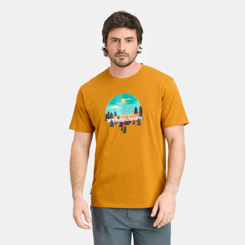 Polera Hombre Weinbrenner Lircay   , AMARILLO