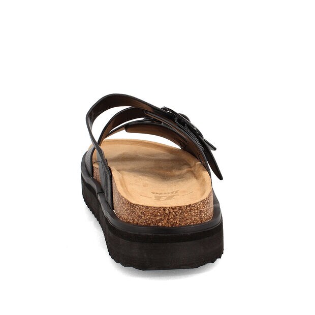 Sandalia Mujer Bata Trini, NEGRO