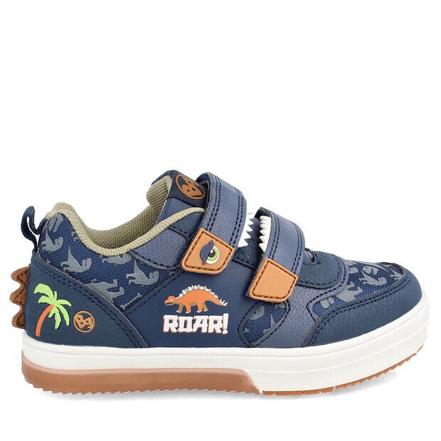 Zapatilla con Luces Ni&ntilde;o Bubblegummers Neon     , AZUL