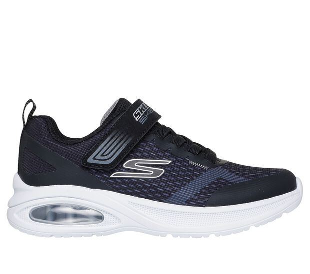 Zapatilla Ni&ntilde;o Skechers Microspec Max Advanc , NEGRO