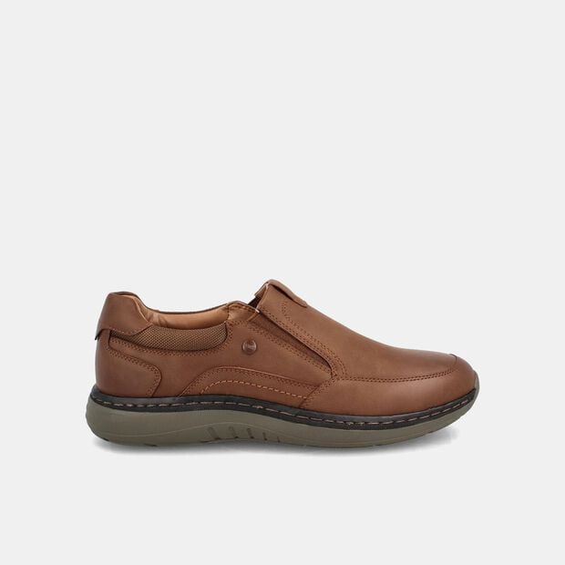 Mocasines Hombre Bata Comfit Pan   , ARENA OSCURA