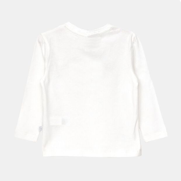Polera Manga Larga Ni&ntilde;a Bubblegummers Carepa, BLANCO