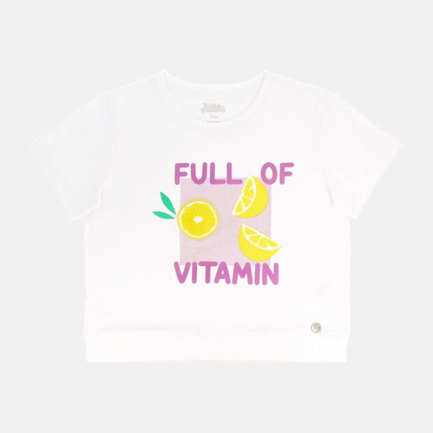 Polera Ni&ntilde;a Bubblegummers Alheli  , BLANCO