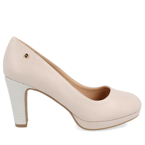 Zapato Mujer Bata Esthe, BEIGE