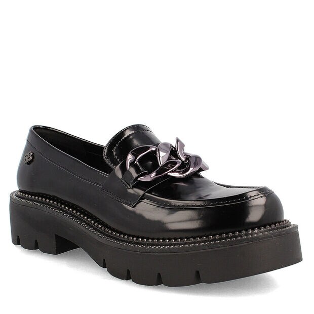 Mocas&iacute;n Bata Red Label Mujer Fran, NEGRO