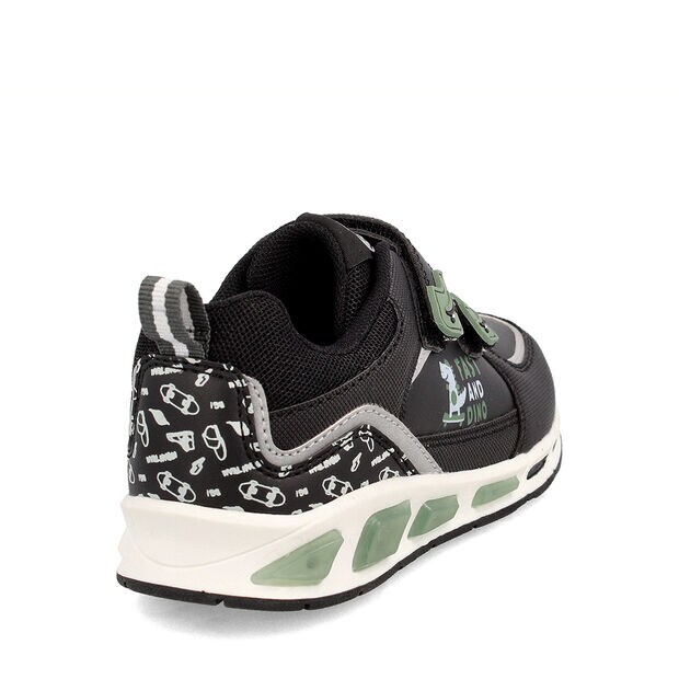 Zapatilla Con Luces Ni&ntilde;o Bubblegummers Aragon   , GRIS