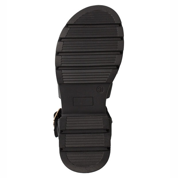 Sandalia Ni&ntilde;a Bubblegummers Dunia  , NEGRO