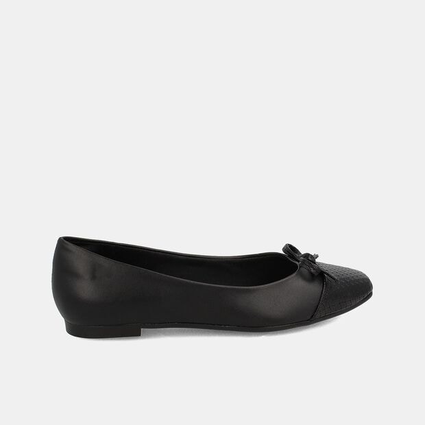 Ballerina Mujer Cerde&ntilde;a , NEGRO
