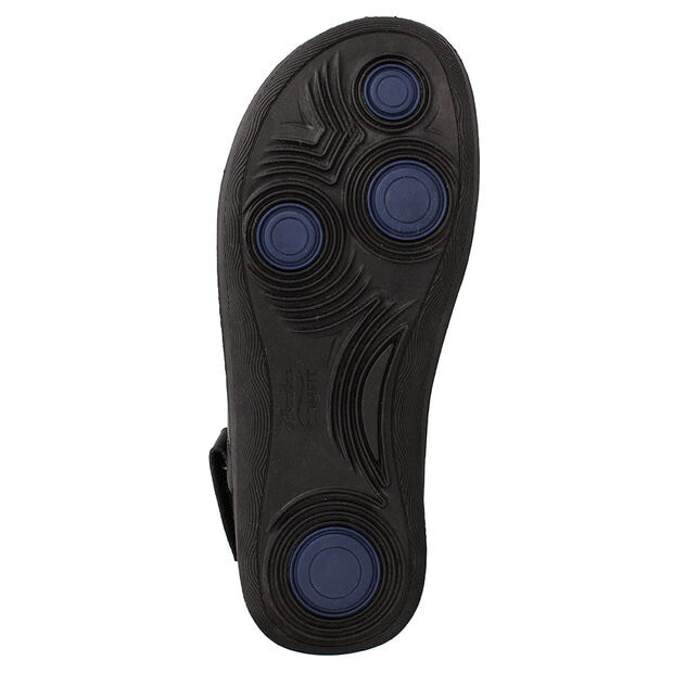 Sandalia Hombre Bata Comfit Cemie   , NEGRO
