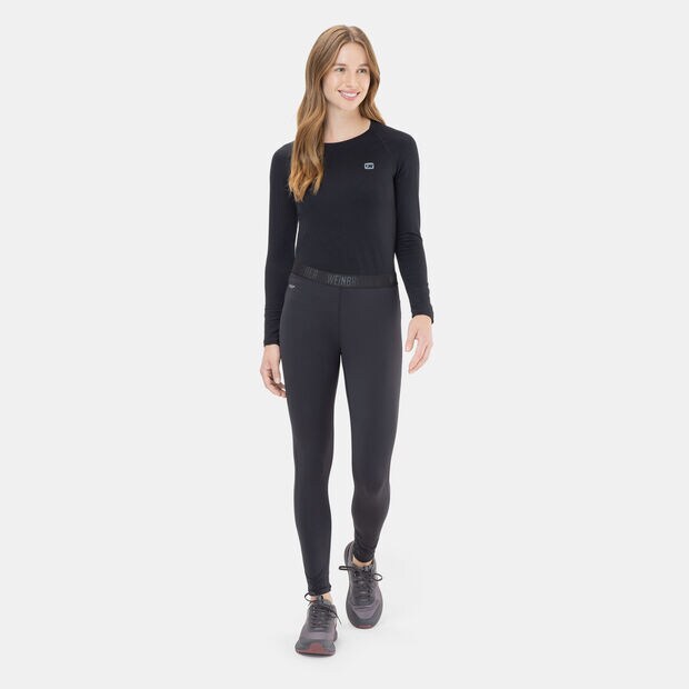 Primera Capa Mujer Weinbrenner 1Rst Layer Warm Bott, NEGRO