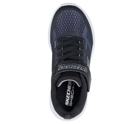 Zapatilla Ni&ntilde;o Skechers Microspec Max Advanc , NEGRO