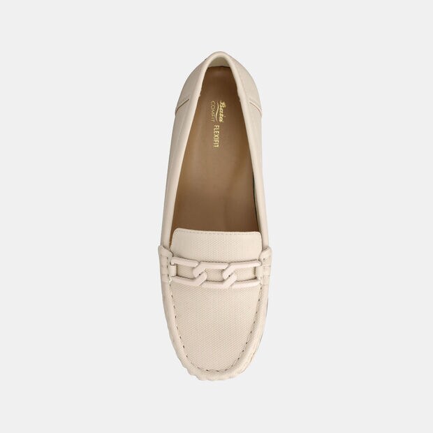 Mocas&iacute;n Mujer Bata Flipi , BLANCO