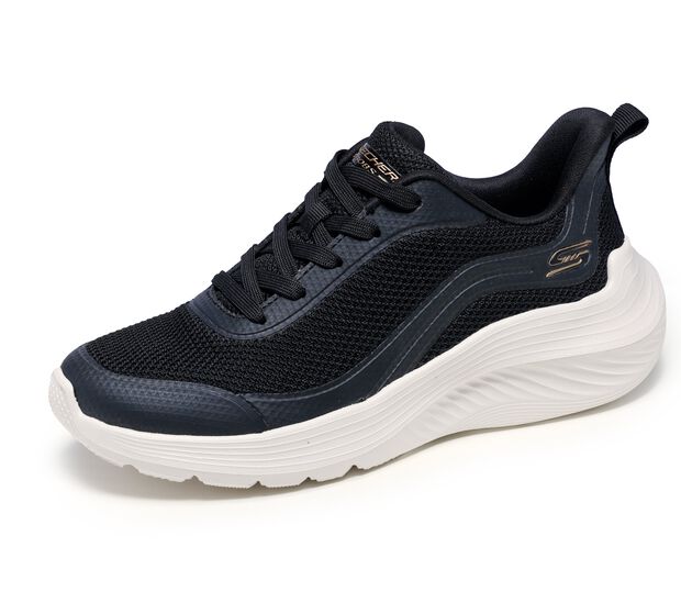 Zapatilla Deportiva Mujer Skechers 2BobsSquadWaves  , NEGRO