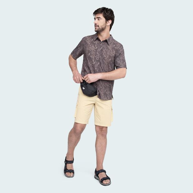 Camisa Hombre Weinbrenner Sangha   , NEGRO