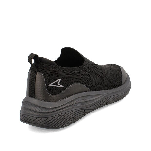Zapatilla Deportiva Hombre Power Helca Walking, NEGRO