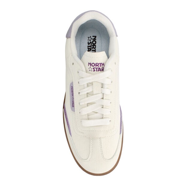 Zapatilla Ni&ntilde;a North Star Striker, BLANCO