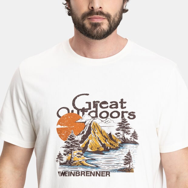 Polera Manga Corta Hombre Weinbrenner Lircay , MULTICOLOR