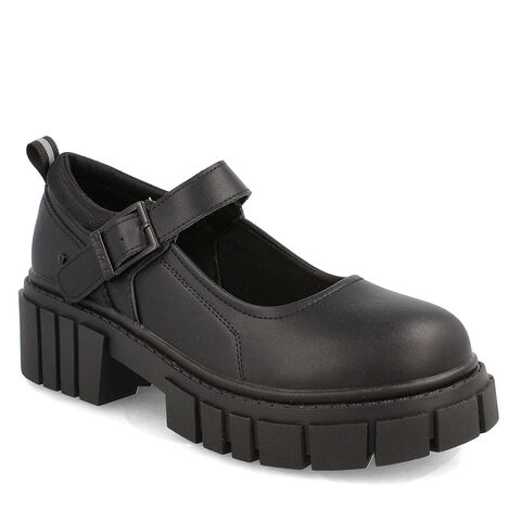 Ballerina Escolar Niña Teener Chumy  , NEGRO