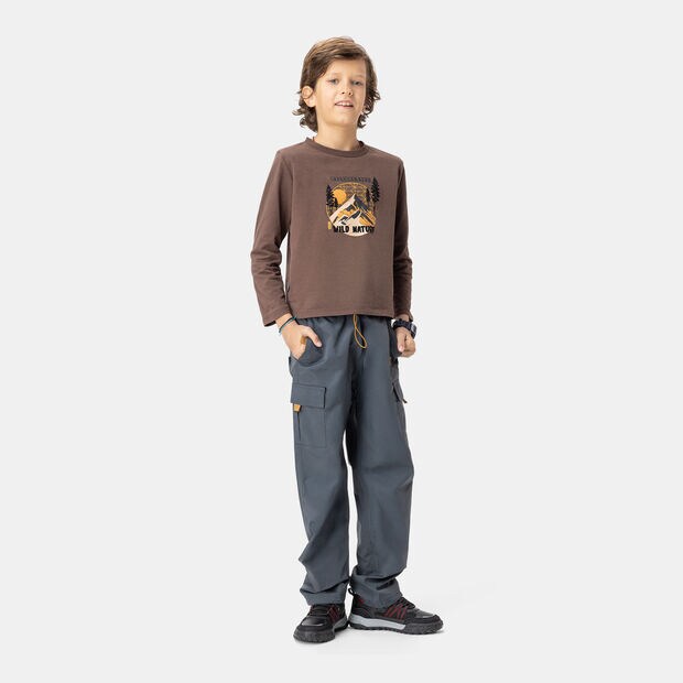 Polera Ni&ntilde;o Weinbrenner Mahe, AZUL