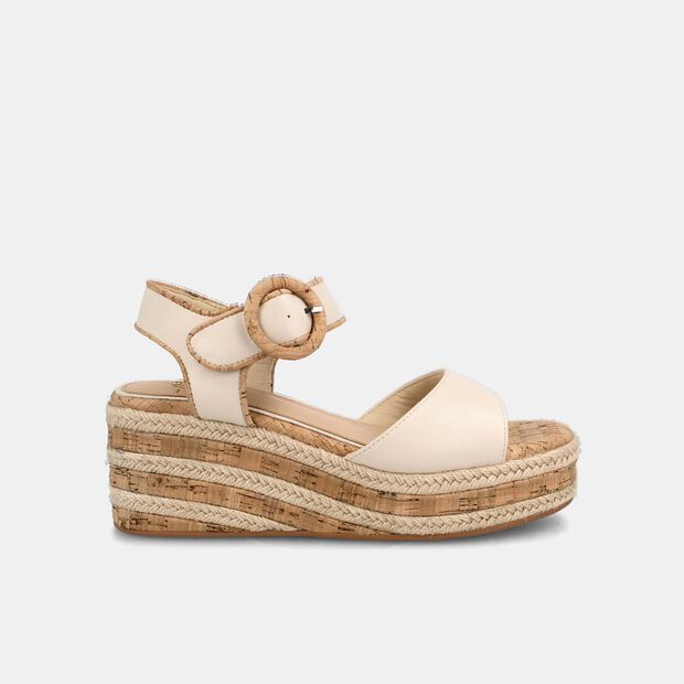 Sandalia Mujer Bata Cordelia, BLANCO