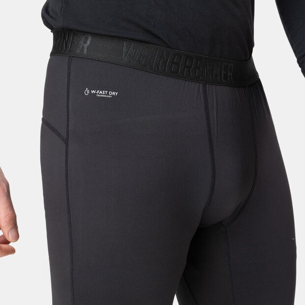 Primera Capa Hombre Weinbrenner 1Rst Layer Warm Bott, NEGRO