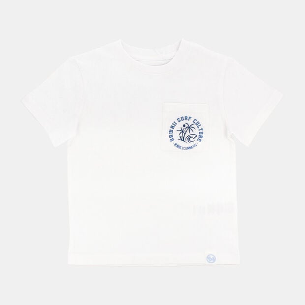 Polera Ni&ntilde;o Bubblegummers Casta&ntilde;o  , BLANCO