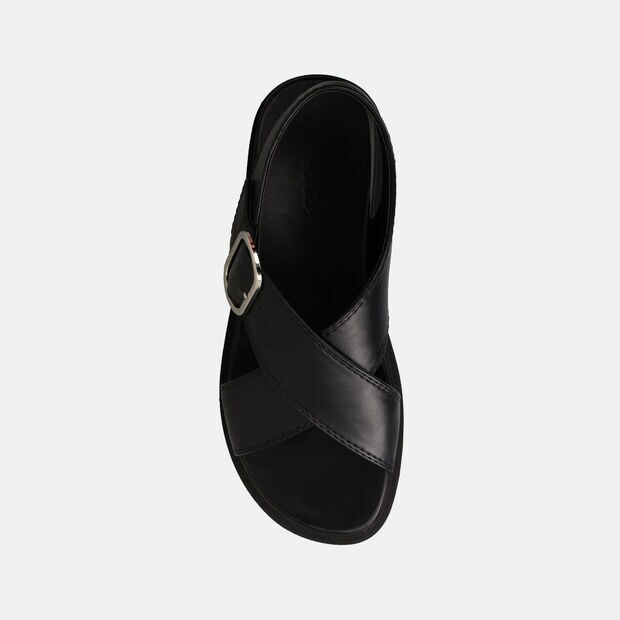 Sandalia Mujer Bata Irma, NEGRO