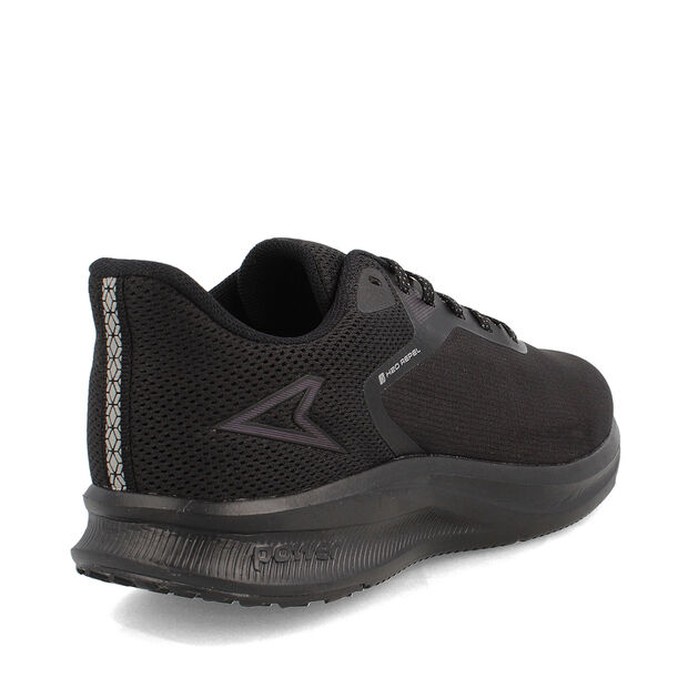 Zapatilla Escolar Power Mujer Harrow Racer SC Repe Running, NEGRO